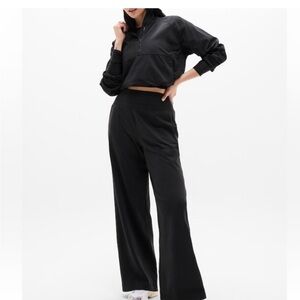 Athleta Vince Black Wide-Leg Pants